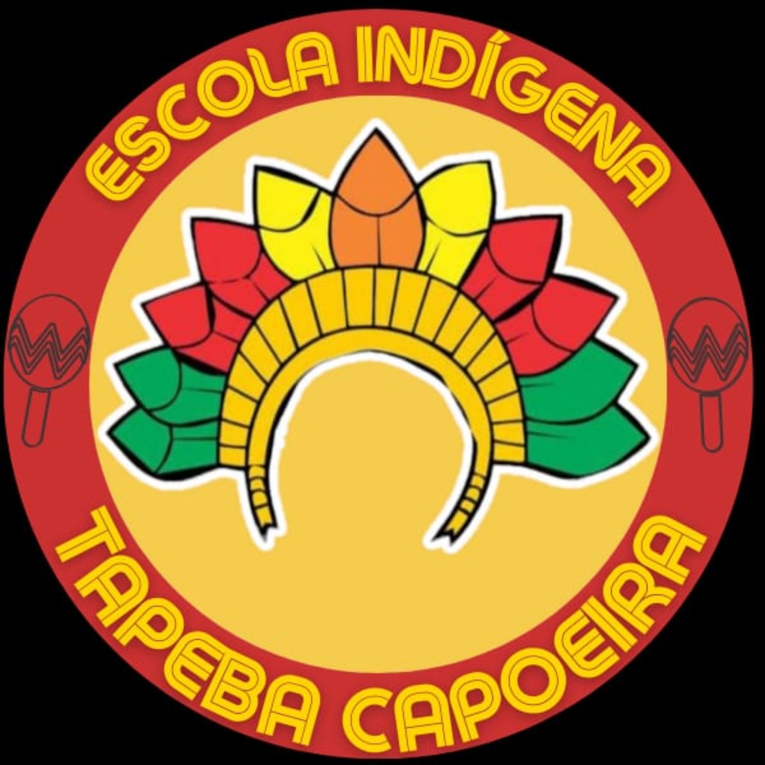 Logo da Escola Indígena Tapeba Capoeira